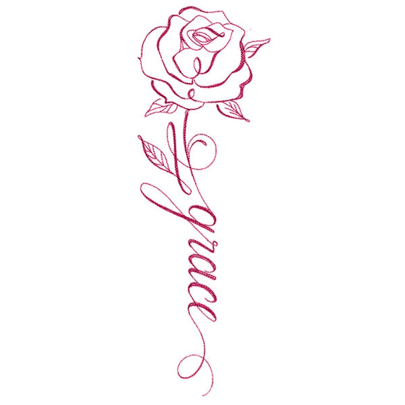 Calligraphy in Bloom – Grace|11″ x 3.78″ / 279.4mm x 96.01mm|9.4″ x 3.23″ / 238.76mm x 82.04mm|7.8″ x 2.68″ / 198.12mm x 68.07mm|6.85″ x 2.35″ / 173.99mm x 59.69mm|3.85″ x 1.32″ / 97.79mm x 33.53mm|All Sizes