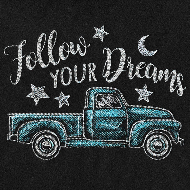 Chalkboard Dreams Retro Truck|6.85″ x 9.25″ / 173.99mm x 234.95mm|5.77″ x 7.79″ / 146.64mm x 197.98mm|4.85″ x 6.55″ / 123.24mm x 166.35mm|All Sizes