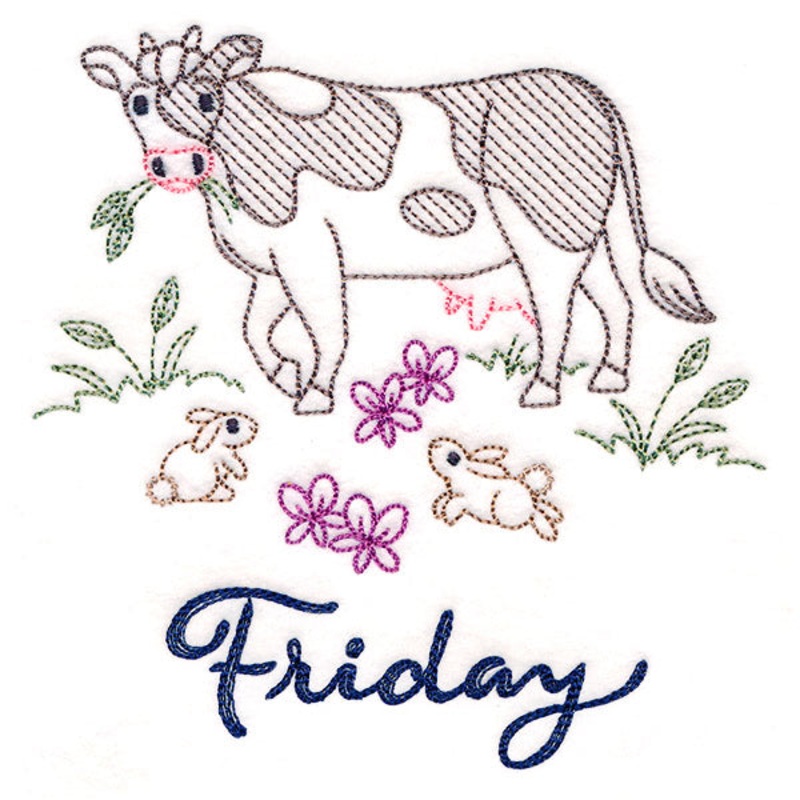 Charming Cow on Friday (Vintage)