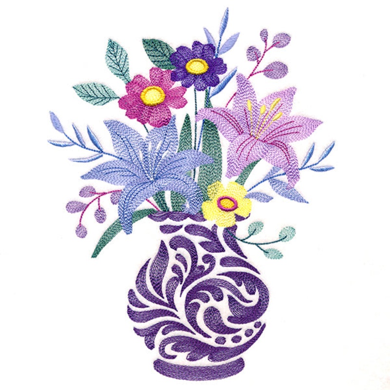 Charming Flower Bouquet|8.86″ x 6.86″ / 225.1mm x 174.25mm|7.57″ x 5.86″ / 192.26mm x 148.85mm|6.26″ x 4.85″ / 159.07mm x 123.18mm|3.85″ x 2.99″ / 97.88mm x 75.88mm|All Sizes