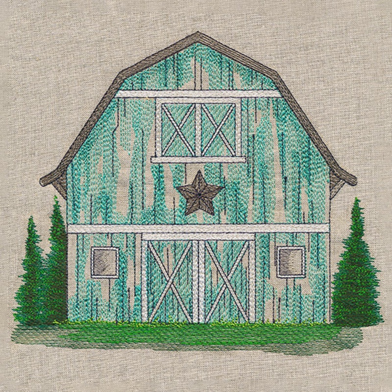 Classic Country Barn|6.69″ x 7.82″ / 169.93mm x 198.63mm|5.85″ x 6.87″ / 148.53mm x 174.43mm|4.89″ x 5.75″ / 124.12mm x 146.16mm|All Sizes
