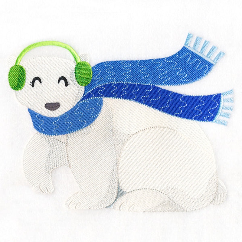 Cozy Winter Polar Bear|5.86″ x 7.33″ / 148.72mm x 186.2mm|4.86″ x 6.08″ / 123.34mm x 154.35mm|3.11″ x 3.9″ / 79.04mm x 98.94mm|All Sizes