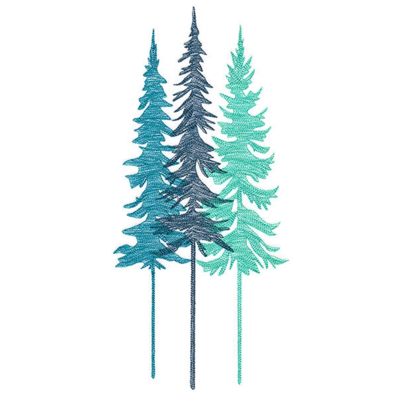 Evergreen Trio|11.75″ x 5.49″ / 298.45mm x 139.45mm|9.4″ x 4.39″ / 238.76mm x 111.46mm|7.8″ x 3.64″ / 198.12mm x 92.49mm|6.85″ x 3.2″ / 173.99mm x 81.22mm|All Sizes