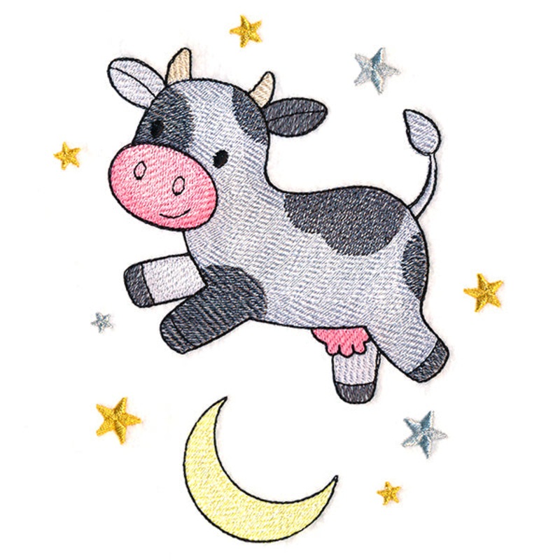 Starlight Wishes – Cow|6.89″ x 5.86″ / 175.01mm x 148.83mm|5.71″ x 4.86″ / 145.12mm x 123.44mm|3.89″ x 3.34″ / 98.92mm x 84.84mm|All Sizes