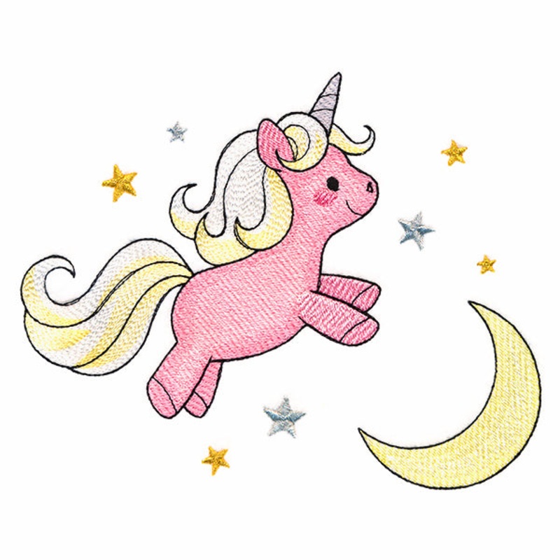 Starlight Wishes – Unicorn|5.85″ x 7.35″ / 148.62mm x 186.69mm|4.85″ x 6.09″ / 123.2mm x 154.72mm|3.11″ x 3.9″ / 78.94mm x 99.07mm|All Sizes