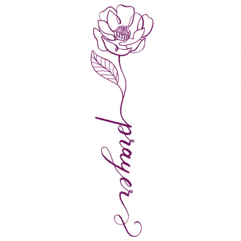 Blessed Calligraphy in Bloom – Magnolia