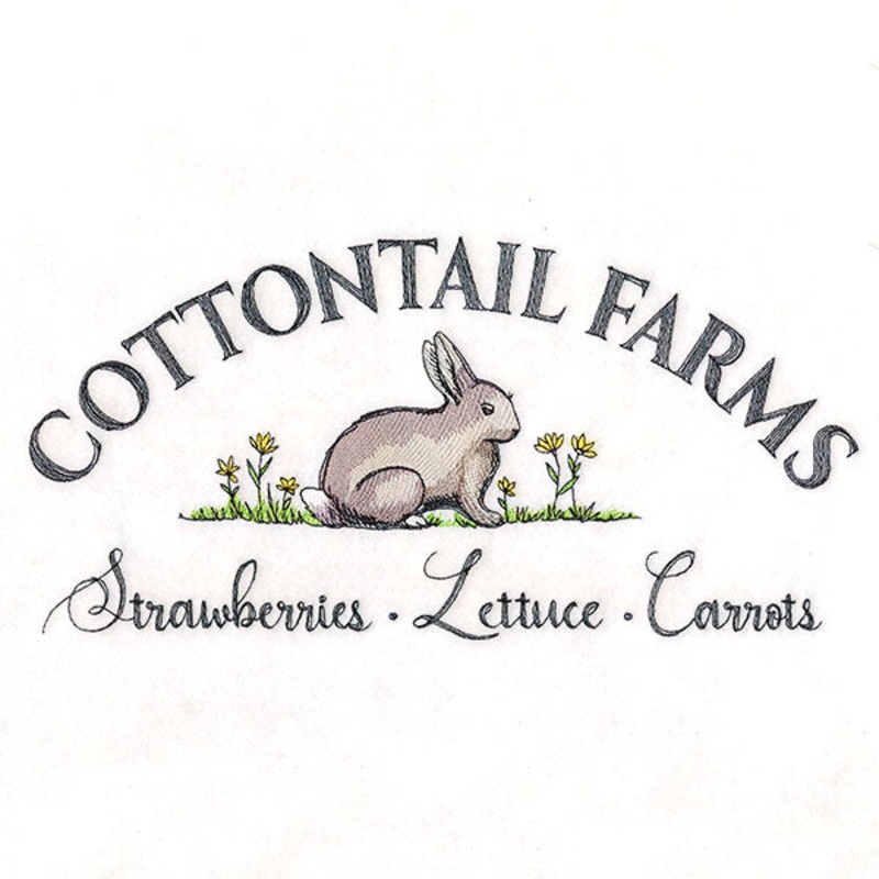 Cottontail Farms|5.74″ x 11.75″ / 145.8mm x 298.45mm|4.59″ x 9.4″ / 116.58mm x 238.76mm|3.81″ x 7.8″ / 96.73mm x 198.12mm|3.35″ x 6.86″ / 85.08mm x 174.24mm|All Sizes