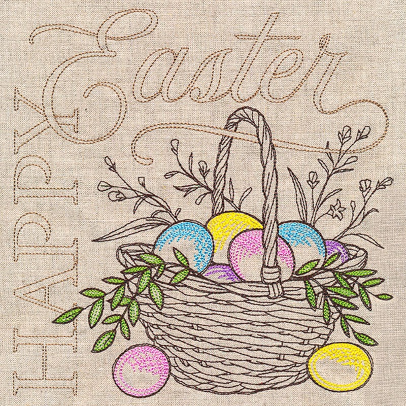 Easter Basket Medley|7.8″ x 7.68″ / 198.04mm x 195.02mm|6.99″ x 6.89″ / 177.58mm x 174.9mm|5.94″ x 5.85″ / 150.87mm x 148.6mm|4.91″ x 4.83″ / 124.67mm x 122.81mm|All Sizes