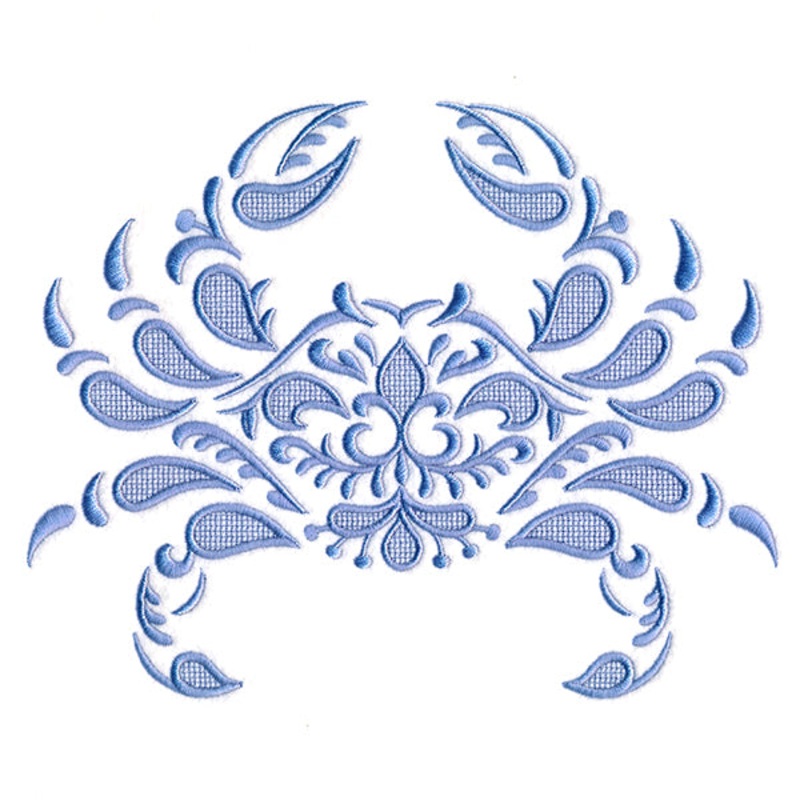 Exquisite Coastal Crab|6.86″ x 8.54″ / 174.24mm x 216.88mm|5.86″ x 7.29″ / 148.84mm x 185.24mm|4.86″ x 6.05″ / 123.44mm x 153.61mm|3.14″ x 3.9″ / 79.77mm x 99.03mm|All Sizes