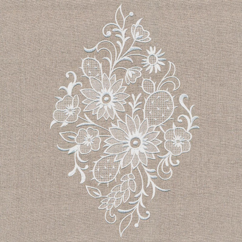 Exquisite Southwestern Feature (Whitework)