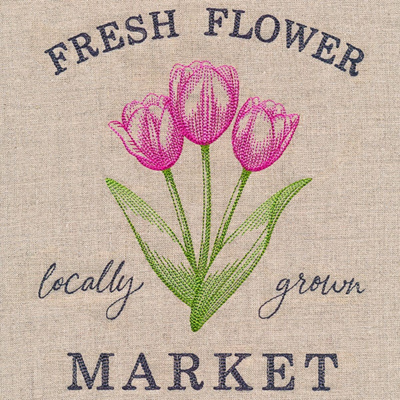 Spring Tulip Market Sign|7.8″ x 6.67″ / 198.12mm x 169.42mm|6.84″ x 5.85″ / 173.78mm x 148.59mm|5.67″ x 4.85″ / 144.09mm x 123.19mm|All Sizes