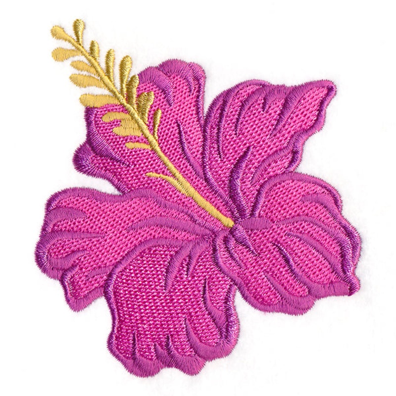 Tropical Blooms – Hibiscus|3.83″ x 3.48″ / 97.28mm x 88.39mm|2.55″ x 2.32″ / 64.77mm x 58.93mm|All Sizes