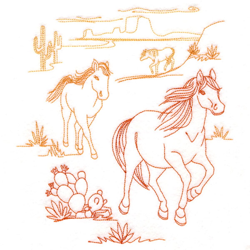 Wild Horses Desert Scene|7.4″ x 6.85″ / 187.94mm x 173.99mm|6.32″ x 5.85″ / 160.49mm x 148.59mm|5.24″ x 4.85″ / 133.07mm x 123.19mm|3.84″ x 3.55″ / 97.5mm x 90.28mm|All Sizes