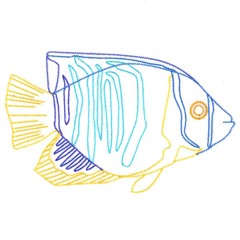 Angelfish at Sea|4.77″ x 7.82″ / 121.16mm x 198.63mm|4.19″ x 6.88″ / 106.43mm x 174.75mm|2.37″ x 3.88″ / 60.2mm x 98.55mm|All Sizes