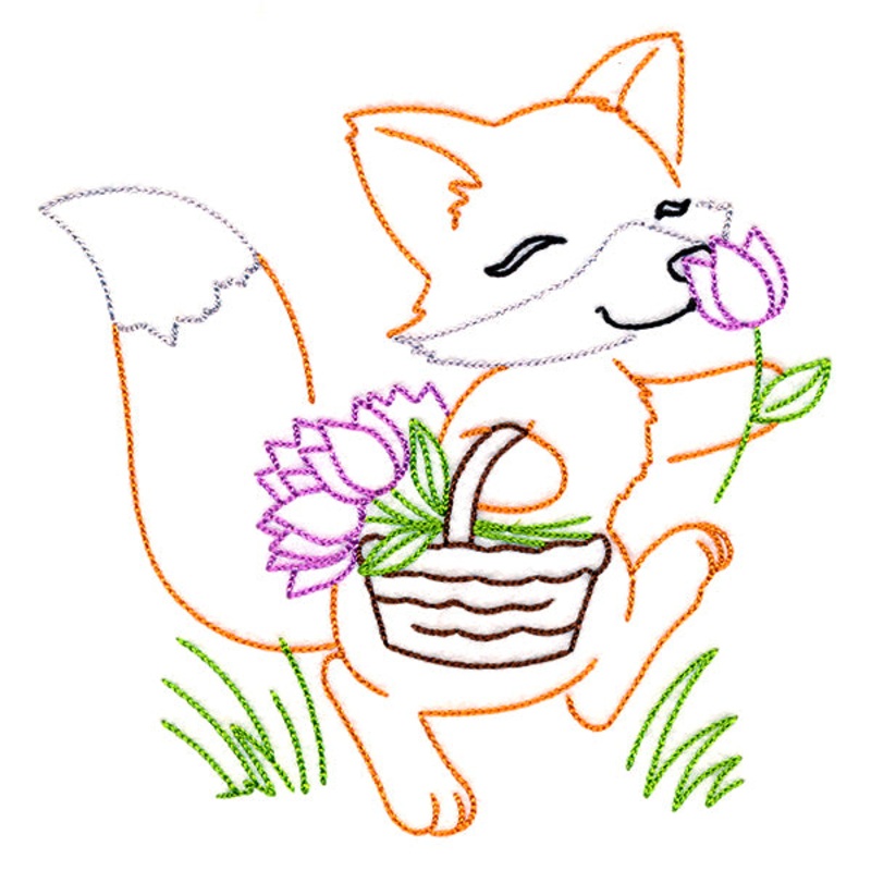 Backyard Friends – Fox (Vintage)