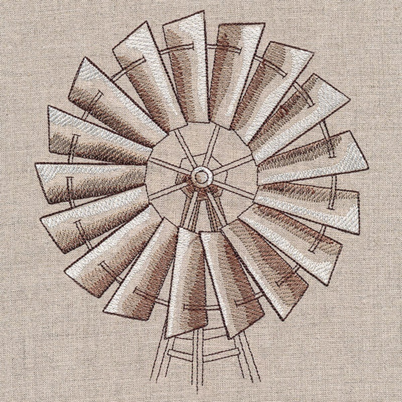 Classic Country Windmill|7.8″ x 6.82″ / 198.12mm x 173.23mm|6.69″ x 5.85″ / 169.99mm x 148.59mm|5.54″ x 4.85″ / 140.84mm x 123.11mm|All Sizes