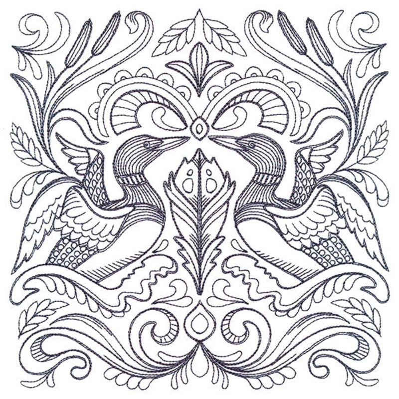 Elegant Loon Crest|7.77″ x 7.8″ / 197.44mm x 198.05mm|6.85″ x 6.87″ / 173.97mm x 174.52mm|5.85″ x 5.87″ / 148.58mm x 149.03mm|4.85″ x 4.86″ / 123.1mm x 123.49mm|All Sizes