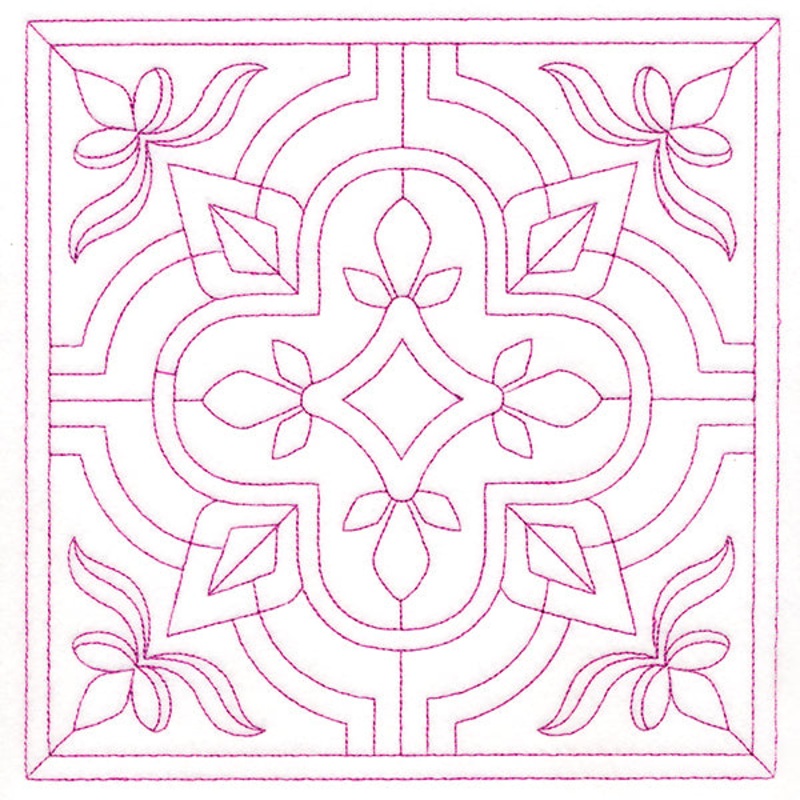 Fancy Filigree Quilting 3 (Double Run)