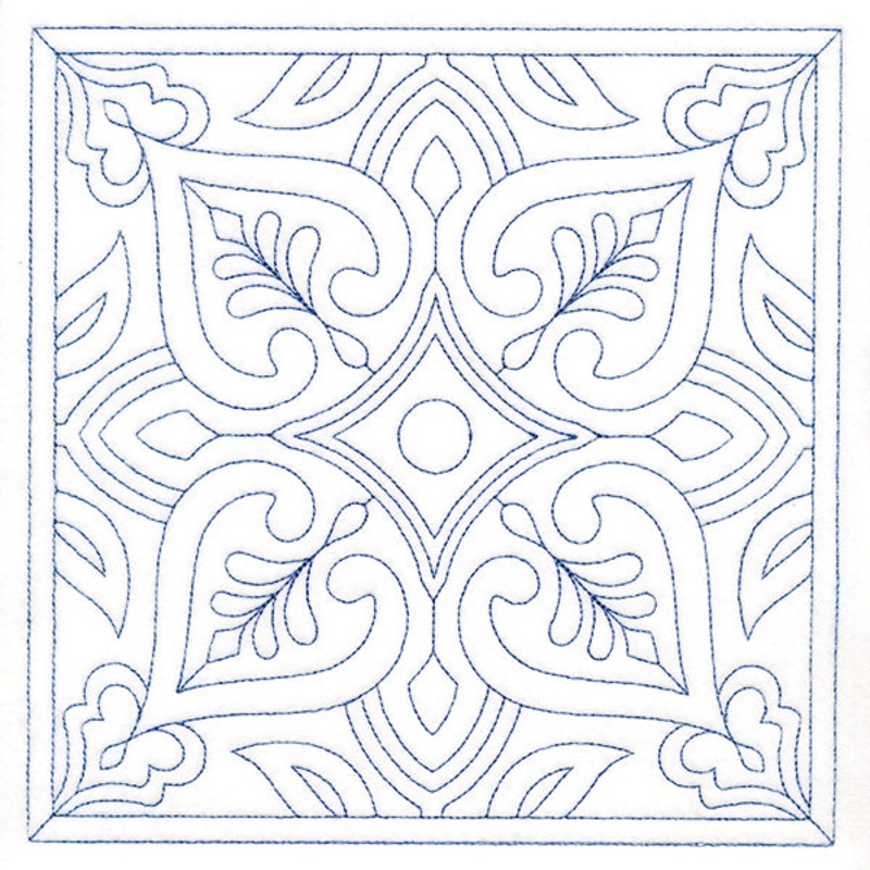 Fancy Filigree Quilting 5 (Double Run)