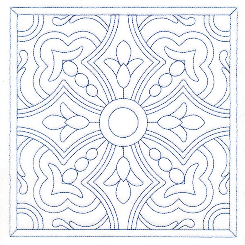 Fancy Filigree Quilting 6 (Double Run)