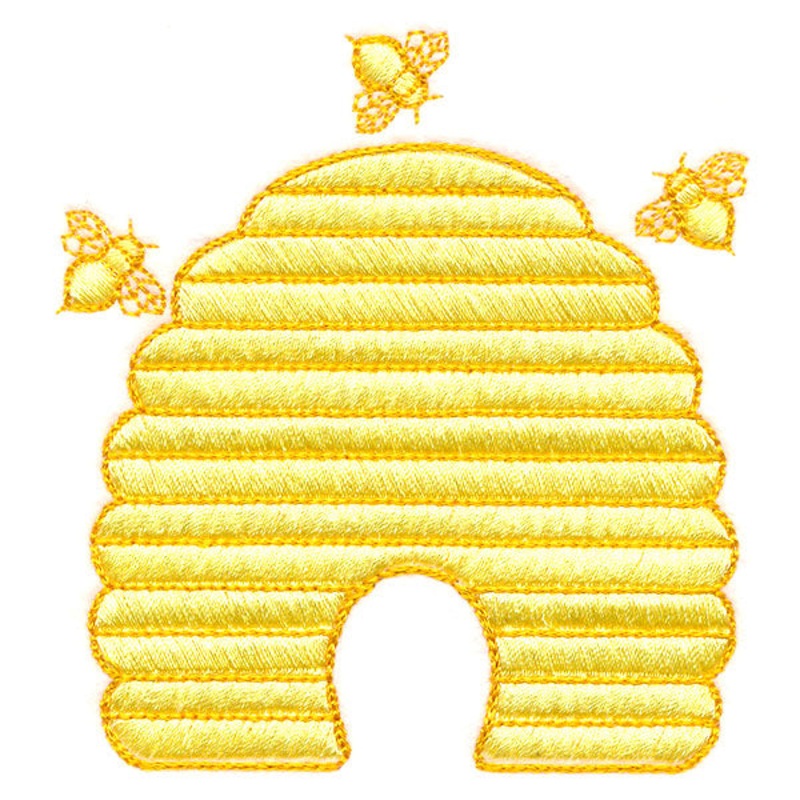 Summer Delights – Beehive|3.86″ x 3.6″ / 98.04mm x 91.44mm|2.99″ x 2.79″ / 75.95mm x 70.87mm|All Sizes