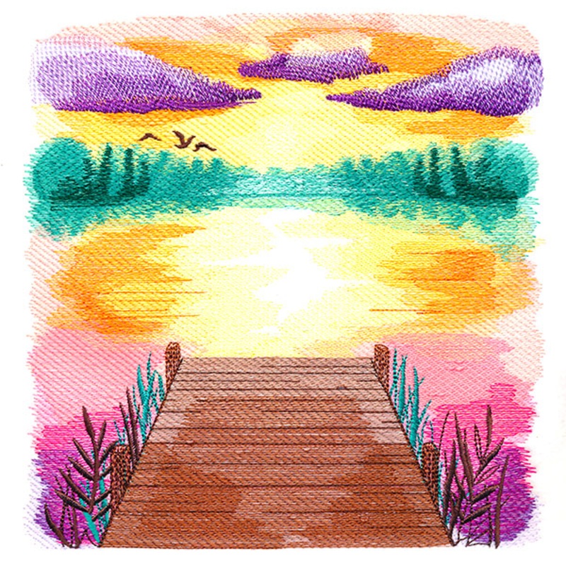 Sunset Dreams on the Lake|7.76″ x 7.8″ / 197.1mm x 198.12mm|6.82″ x 6.89″ / 173.23mm x 174.9mm|5.85″ x 5.91″ / 148.51mm x 150.23mm|4.86″ x 4.9″ / 123.37mm x 124.52mm|All Sizes