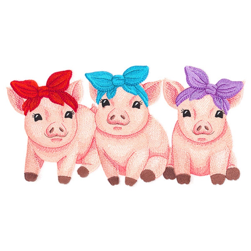 Sweet Piglet Trio|5.64″ x 10.99″ / 143.15mm x 279.15mm|4.82″ x 9.4″ / 122.5mm x 238.88mm|4″ x 7.8″ / 101.59mm x 198.13mm|3.51″ x 6.85″ / 89.2mm x 174.01mm|All Sizes