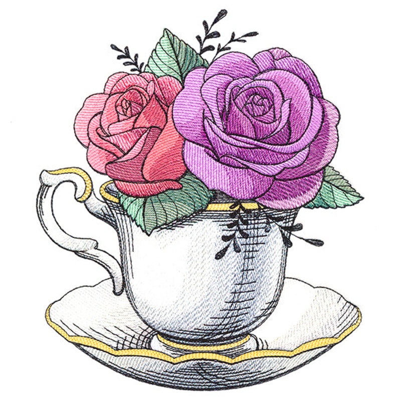 Tea Cup Rose Bouquet|7.8″ x 6.77″ / 198.12mm x 171.96mm|6.74″ x 5.86″ / 171.24mm x 148.76mm|5.59″ x 4.86″ / 142.08mm x 123.43mm|3.89″ x 3.38″ / 98.69mm x 85.83mm|All Sizes
