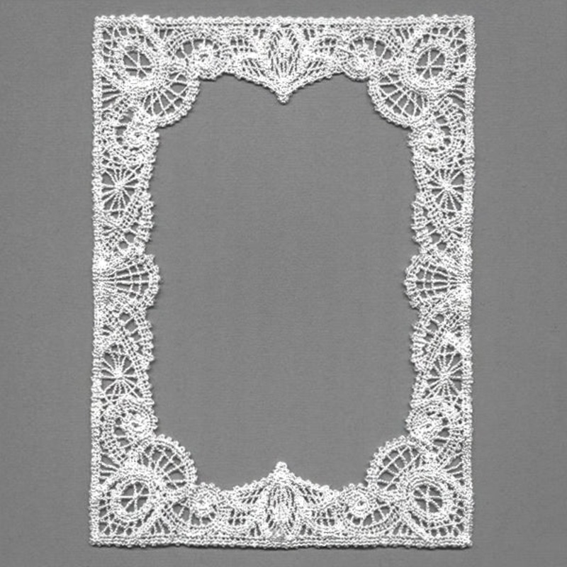 Timeless Photo Frame (Battenburg Lace)