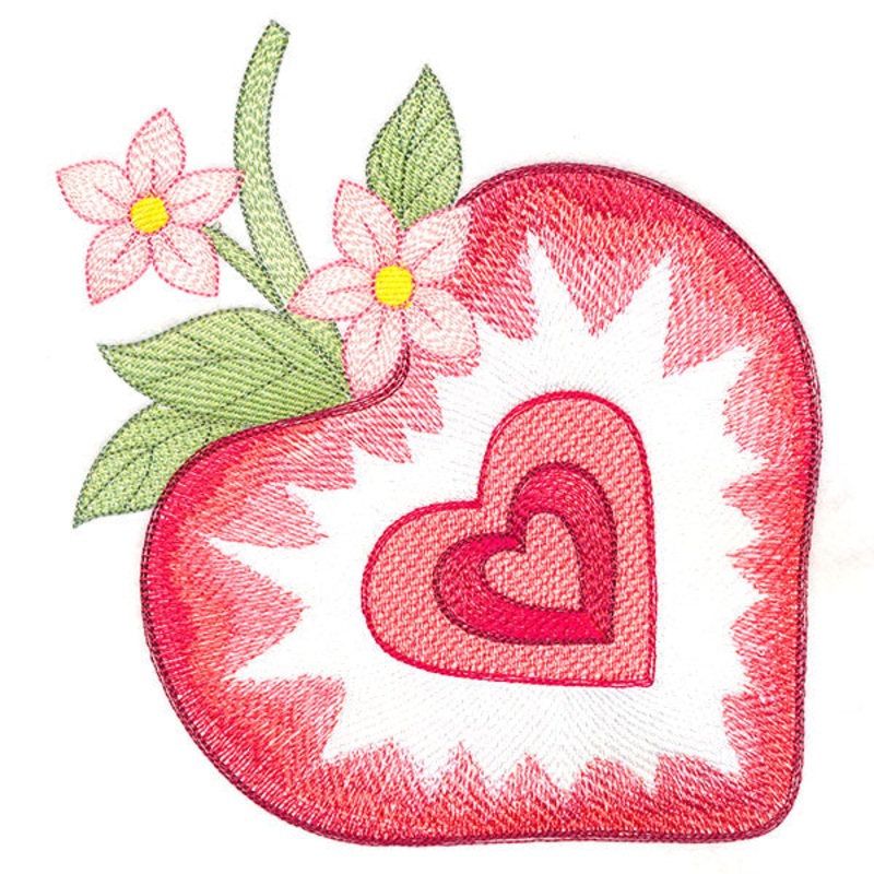 Berry Sweet Strawberry Heart|7.69″ x 6.88″ / 195.23mm x 174.72mm|6.54″ x 5.85″ / 166.01mm x 148.55mm|5.45″ x 4.87″ / 138.33mm x 123.82mm|3.85″ x 3.45″ / 97.77mm x 87.52mm|All Sizes