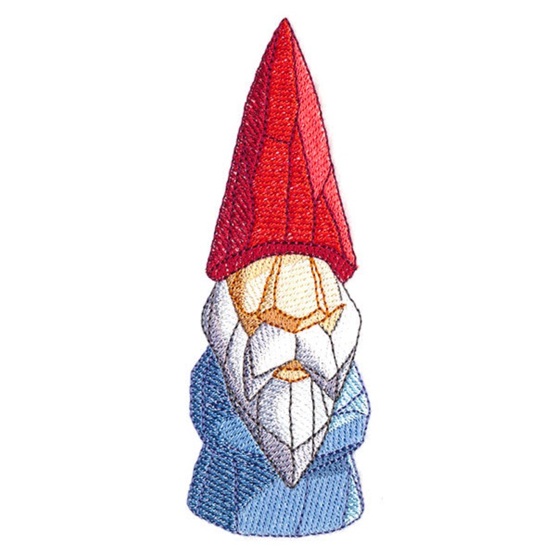 Carved Garden Gnome|4.83″ x 1.68″ / 122.68mm x 42.55mm