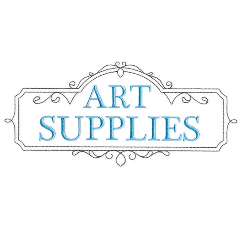 Chic Organization – Art Supplies