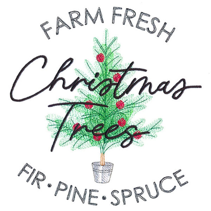 Farm Fresh Christmas Trees|7.8″ x 7.46″ / 198.12mm x 189.48mm|7″ x 6.7″ / 177.8mm x 170.09mm|6.12″ x 5.86″ / 155.5mm x 148.78mm|5.07″ x 4.86″ / 128.81mm x 123.52mm|All Sizes