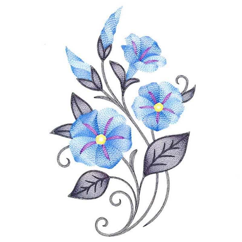 Flourishing Bouquet – Morning Glories