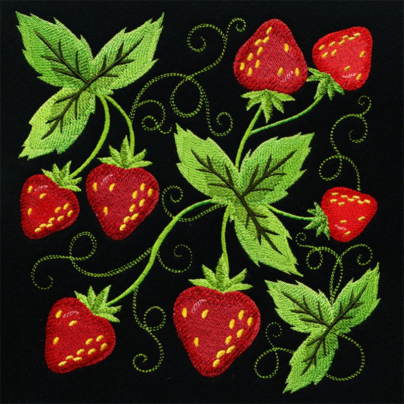 Sweet Strawberry Patch|7.8″ x 7.69″ / 198.12mm x 195.33mm|6.95″ x 6.85″ / 176.5mm x 173.91mm|5.93″ x 5.85″ / 150.73mm x 148.64mm|4.92″ x 4.85″ / 124.96mm x 123.08mm|All Sizes