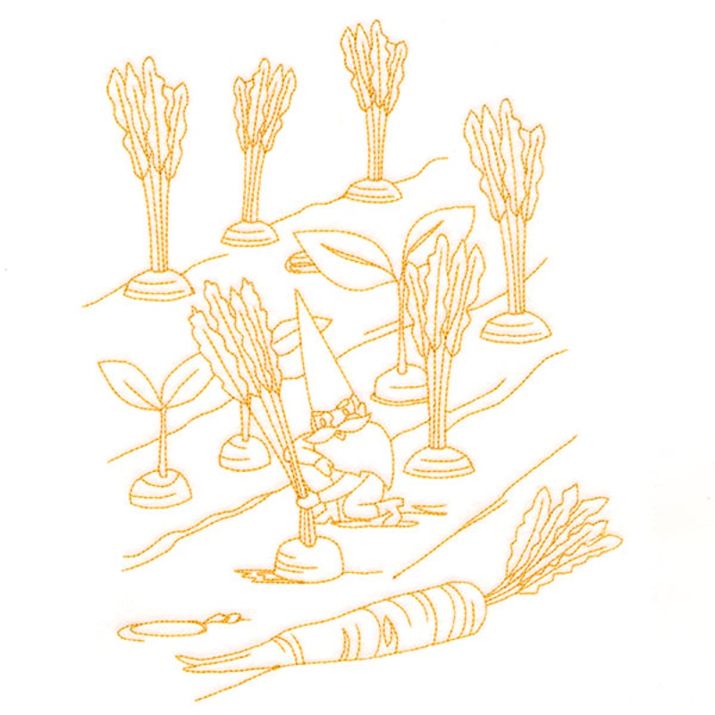 Vegetable Patch Garden Gnomes – Carrots