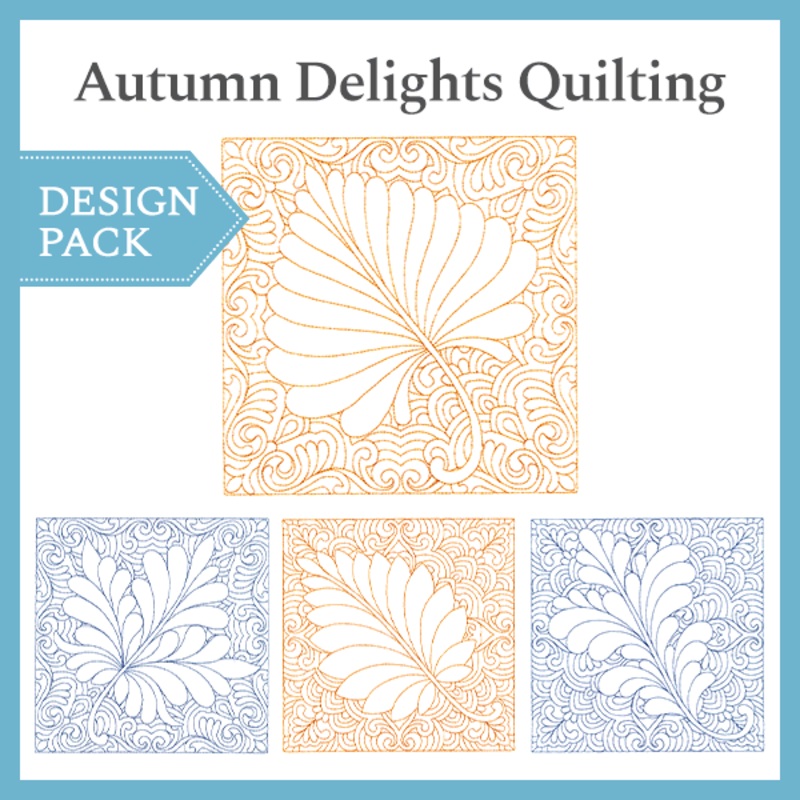 A Autumn Delights Quilting Design Pack