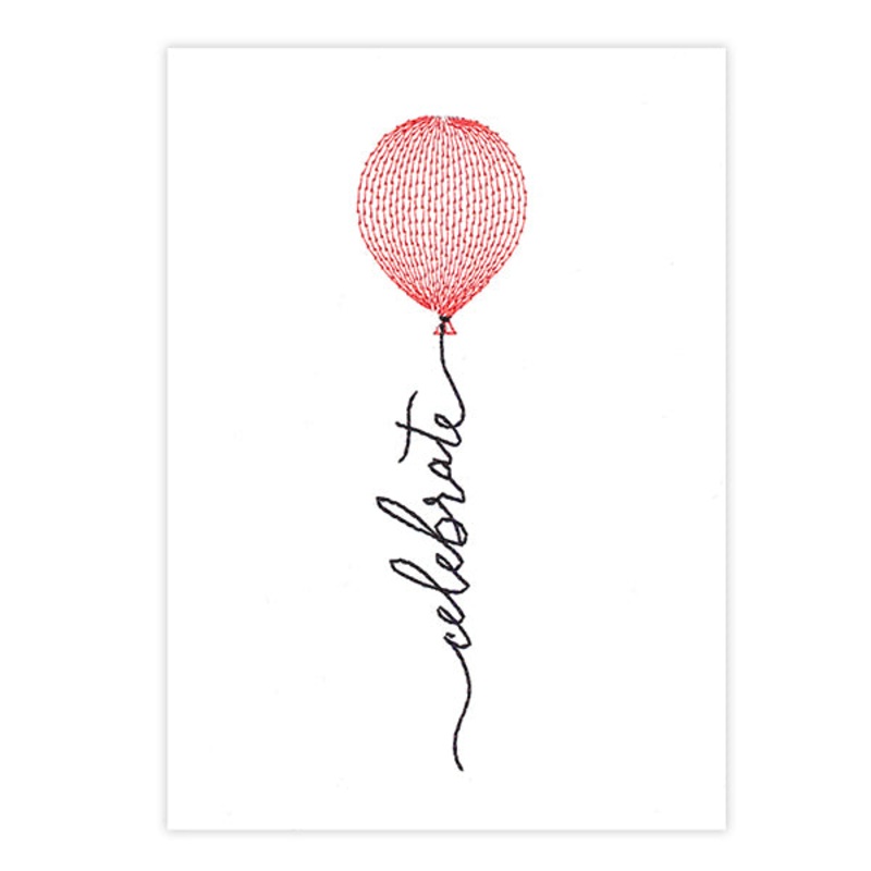 Celebrate Balloon (Cardstock)|5.85″ x 1.5″ / 148.59mm x 38.19mm|4.67″ x 1.2″ / 118.68mm x 30.48mm|All Sizes