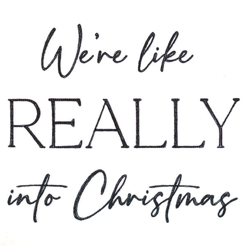 We’re Like Really Into Christmas