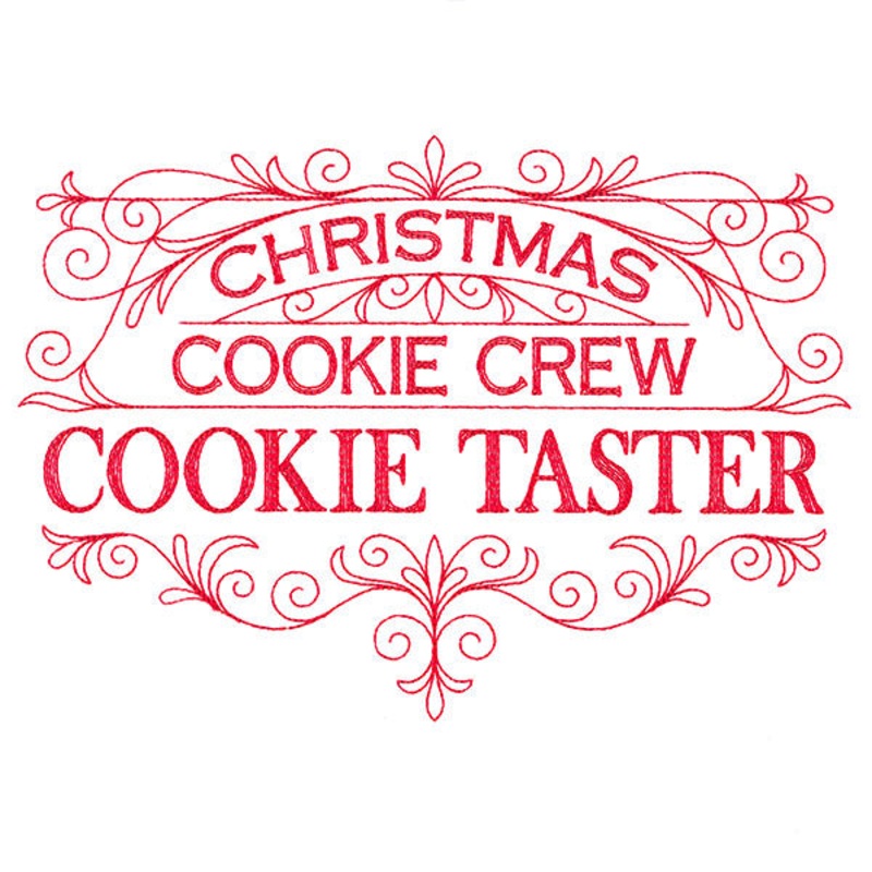 Christmas Crew Cookie Tester Sign