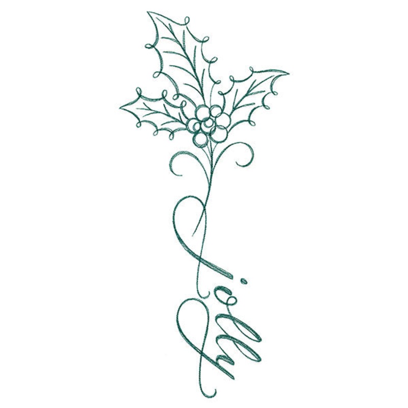Festive Flourishes Calligraphy – Jolly