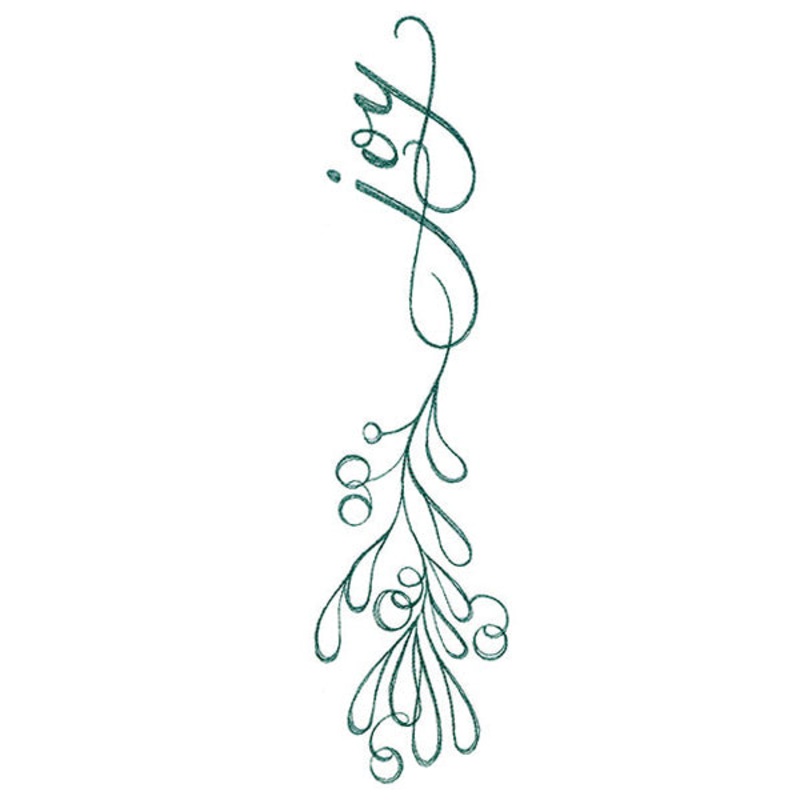 Festive Flourishes Calligraphy – Joy