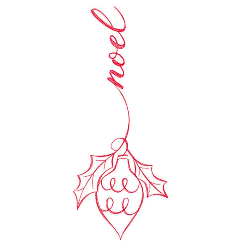 Festive Flourishes Calligraphy – Noel