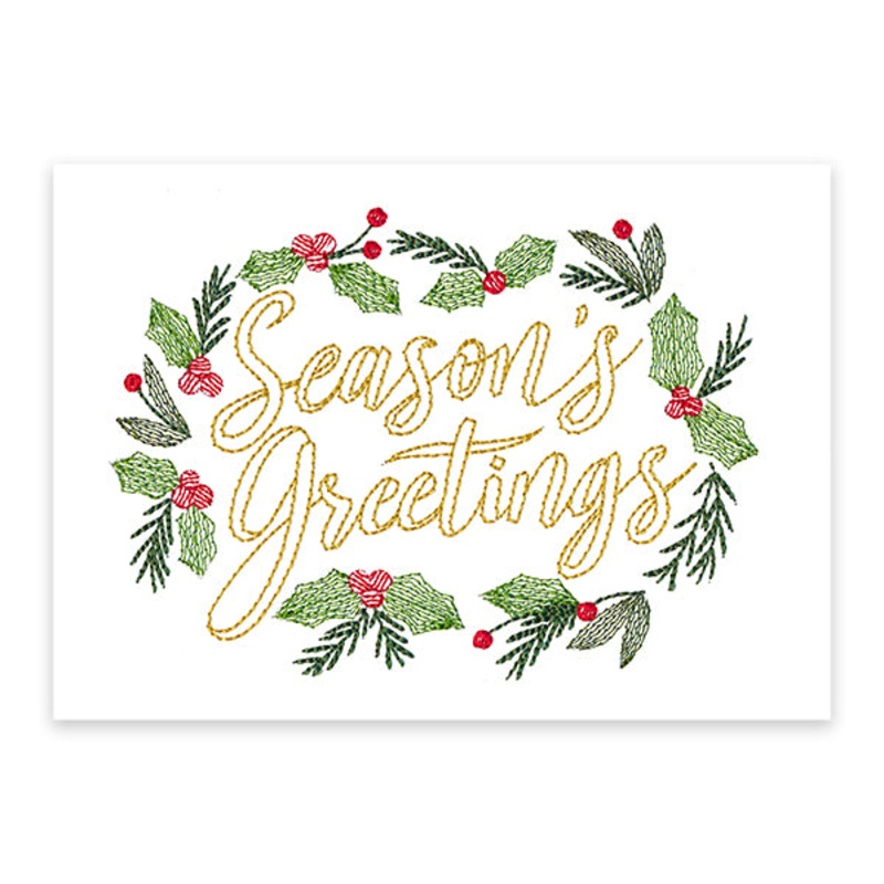 Festive Season’s Greetings (Cardstock)