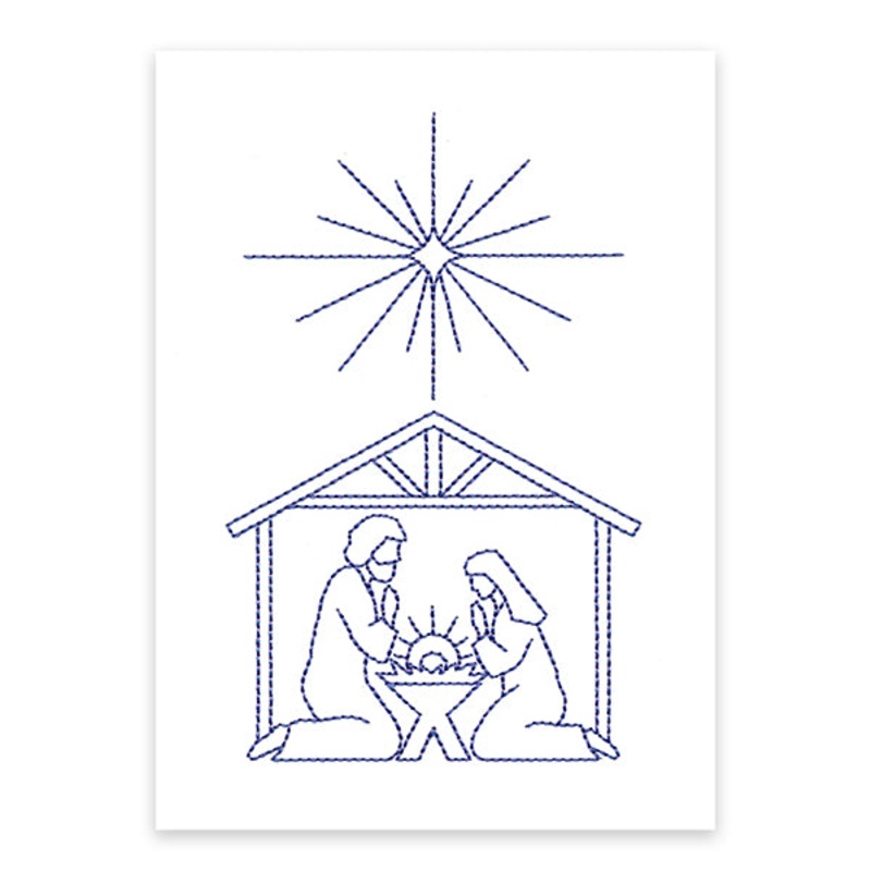First Noel Manger Scene (Cardstock)