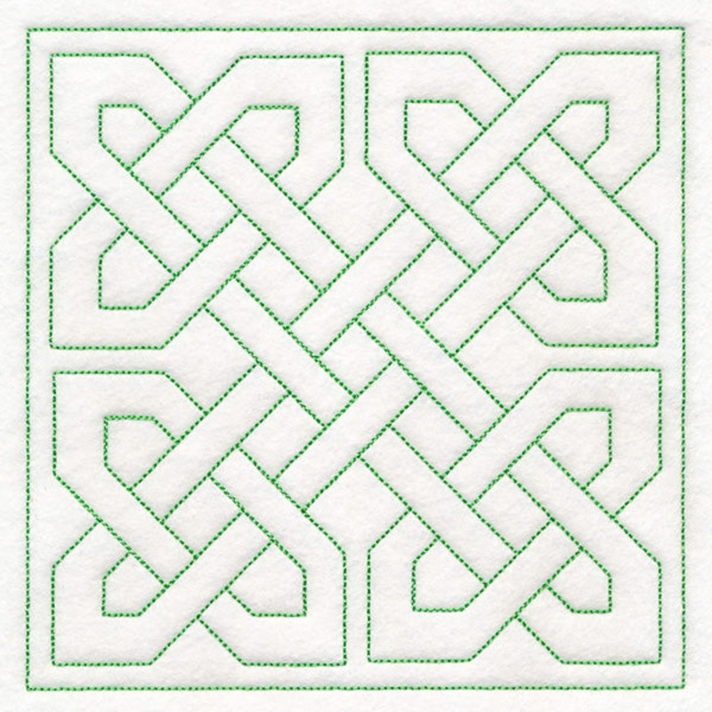 Celtic Knotwork Square 2 (Double Run)