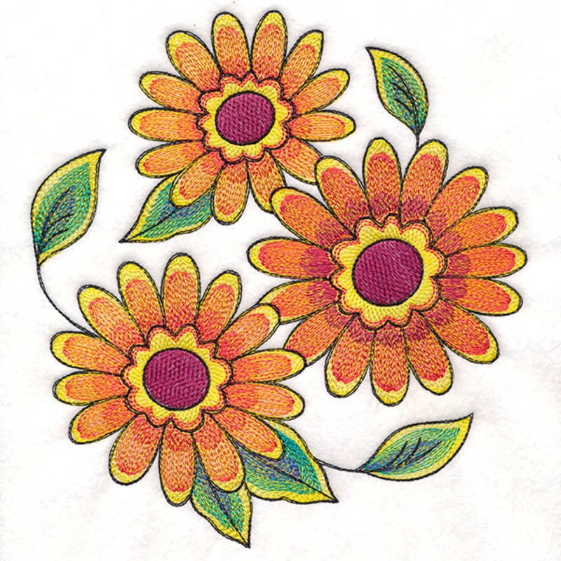 Color Theory Gerbera Daisy Feature