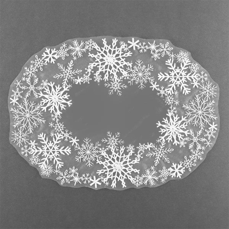 Enchanted Snowflake Doily (Organza)