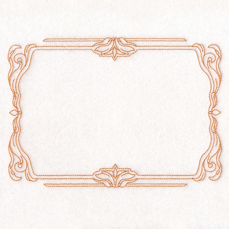 Fancy & Decorative Quilt Frame 6