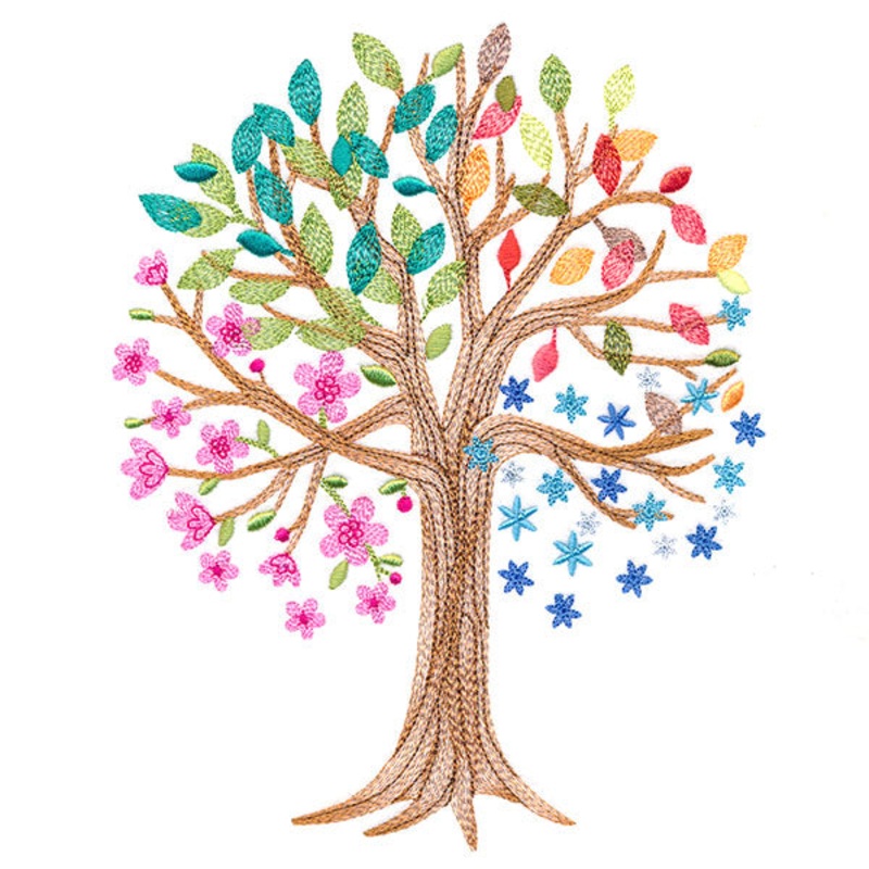Love for all Seasons Tree|8.57″ x 6.81″ / 217.68mm x 172.97mm|7.79″ x 6.19″ / 197.87mm x 157.25mm|7.02″ x 5.58″ / 178.26mm x 141.67mm|6.1″ x 4.85″ / 155.01mm x 123.19mm|All Sizes